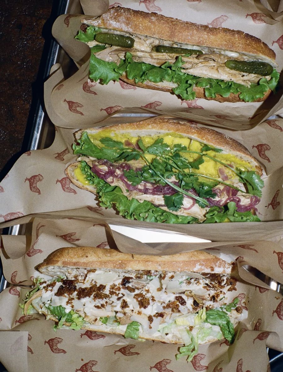 Les sandwichs de la Rôtisserie Segar